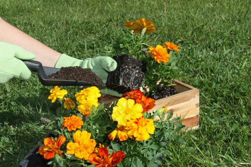 Insurance documents and certificates for a gardening business